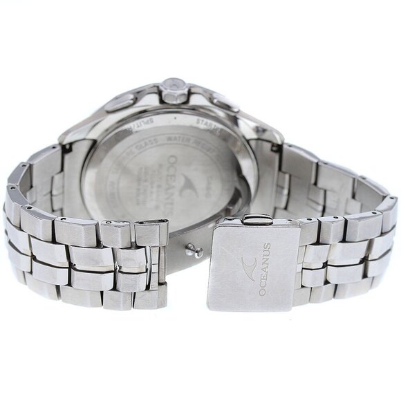 CASIO Oceanus Manta OCW-S2400-1AJF Solar Powered Radio Men's Watch - Picture 5 of 12